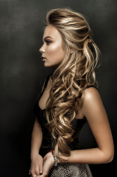 Chignon mariage à Rezé